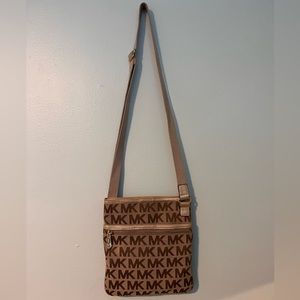 Michael Kors Logo Fulton Crossbody Purse